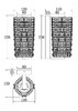 Миниатюра фото настенный светодиодный светильник maytoni mod124wl-l6ch3k | 220svet.ru