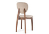 Миниатюра фото стул деревянный woodville вакимо tenerife beige / орех миланский 543595 | 220svet.ru