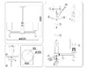 Миниатюра фото потолочная люстра на штанге ambrella light high light modern lh56251 | 220svet.ru