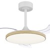 Миниатюра фото люстра-вентилятор mantra slim fan mini 9009 | 220svet.ru