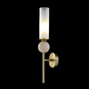 Миниатюра фото бра crystal lux simply ap1.1 brass | 220svet.ru