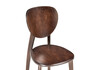 Миниатюра фото стул деревянный woodville окава коричневый венге 543598 | 220svet.ru