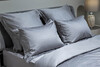 Миниатюра фото комплект наволочек сатин жаккард серый 70*70 garda decor 130hb- pc7070-nav jac ser | 220svet.ru