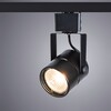 Миниатюра фото трековый однофазный светильник arte lamp mizar a1311pl-1bk | 220svet.ru