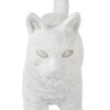 Миниатюра фото настольная лампа jobby the cat white | 220svet.ru