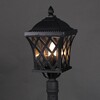Миниатюра фото уличный светильник reluce 09017-0.7-001sl 0.8m bk | 220svet.ru