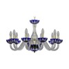 Миниатюра фото хрустальная люстра bohemia ivele 1308/10/240 g cl/clear-blue/h-1h | 220svet.ru