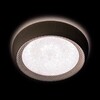 Миниатюра фото потолочный светодиодный светильник ambrella light orbital crystal sand fs1240 wh/sd 48w d500 | 220svet.ru