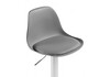 Миниатюра фото барный стул woodville soft gray / chrome 15747 | 220svet.ru