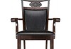 Миниатюра фото стул деревянный кресло luiza dirty oak / dark brown | 220svet.ru