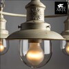 Миниатюра фото подвесная люстра arte lamp sailor a4524lm-3wg | 220svet.ru