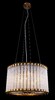Миниатюра фото подвесной светильник crystal lux libre sp8 bronze | 220svet.ru
