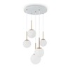 Миниатюра фото подвесная люстра maytoni basic form mod321pl-05g | 220svet.ru