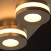 Миниатюра фото потолочный светодиодный светильник de markt пунктум 3 549010904 | 220svet.ru