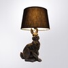 Миниатюра фото настольная лампа arte lamp izar a4015lt-1bk | 220svet.ru