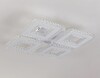 Миниатюра фото потолочная светодиодная люстра ambrella light acrylica original fa4004 | 220svet.ru