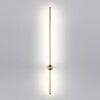 Миниатюра фото настенный светильник odeon light fillini 4335/18wgp золотой | 220svet.ru