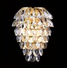 Миниатюра фото настенный светильник crystal lux charme ap2+2 led gold/transparent | 220svet.ru