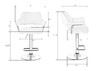 Миниатюра фото стул барный dobrin charly lm-5019_ch-m_v-mj9-117-10531 | 220svet.ru
