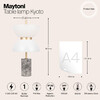 Миниатюра фото настольный светодиодный светильник maytoni memory mod178tl-l11gr3k | 220svet.ru