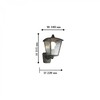 Миниатюра фото уличный настенный светильник favourite colosso 1818-1w | 220svet.ru