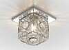 Миниатюра фото встраиваемый светильник ambrella light desing d1003 ch cl | 220svet.ru