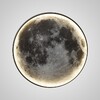 Миниатюра фото настенный светодиодный светильник imperium loft cosmos moon 208938-23 | 220svet.ru