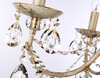 Миниатюра фото классическая подвесная люстра с хрусталем ambrella light tr4944 | 220svet.ru