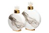 Миниатюра фото ваза с крышкой garda decor 55rd4283s | 220svet.ru