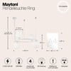 Миниатюра фото подвесная люстра maytoni ring mod013pl-04w | 220svet.ru