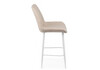 Миниатюра фото барный стул вращающийся woodville седа 360 бежевый (zd 210) / белый 632601 | 220svet.ru