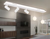 Миниатюра фото потолочный светодиодный светильник с пультом ду ambrella light comfort fl66201 | 220svet.ru