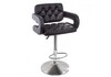 Миниатюра фото барный стул shiny черный | 220svet.ru