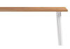 Миниатюра фото стол деревянный woodville денвер лофт 120 25 мм дуб вотан / белый матовый 506943 | 220svet.ru