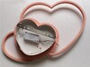 Миниатюра фото потолочная люстра розовое сердце | 220svet.ru