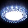 Миниатюра фото встраиваемый светильник ambrella light gx53 led g255 pr/wh | 220svet.ru
