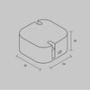 Миниатюра фото блок питания 24в 24вт ip67 maytoni 822015 | 220svet.ru