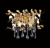 Миниатюра фото настенный светильник crystal lux romeo ap2 gold | 220svet.ru