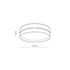 Миниатюра фото потолочный светильник tk lighting dorma 11791 | 220svet.ru