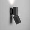 Миниатюра фото настенный светодиодный светильник elektrostandard deep 40126/led черный a062926 | 220svet.ru