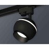 Миниатюра фото комплект трекового светильника ambrella light track system xt1102002 sbk/pbk черный песок/черный полированный (a2521, c1102, n7031) | 220svet.ru