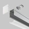 Миниатюра фото профиль накладной для светодиодной ленте led strip алюминиевый профиль alm-2020-s-2m | 220svet.ru