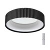 Миниатюра фото потолочный светодиодный светильник sonex sharmel 7712/56l черный | 220svet.ru