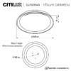 Миниатюра фото потолочный светодиодный светильник с пультом ду citilux mega cl752352g rgb | 220svet.ru