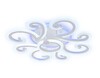 Миниатюра фото потолочная светодиодная люстра ambrella light fa5143 | 220svet.ru
