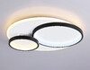 Миниатюра фото настенно-потолочный светодиодный светильник с пультом ду ambrella light acrylica fa7719 | 220svet.ru