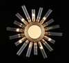 Миниатюра фото настенный светильник crystal lux fair ap9 gold d520 | 220svet.ru