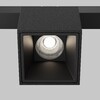 Миниатюра фото трековый магнитный светодиодный светильник maytoni alfa s tr133-2-7w4k-b | 220svet.ru