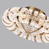 Миниатюра фото потолочная светодиодная люстра odeon light mirage 5030/104cl золотой | 220svet.ru
