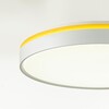 Миниатюра фото настенно-потолочный светильник sonex kezo yellow 7709/dl белый | 220svet.ru